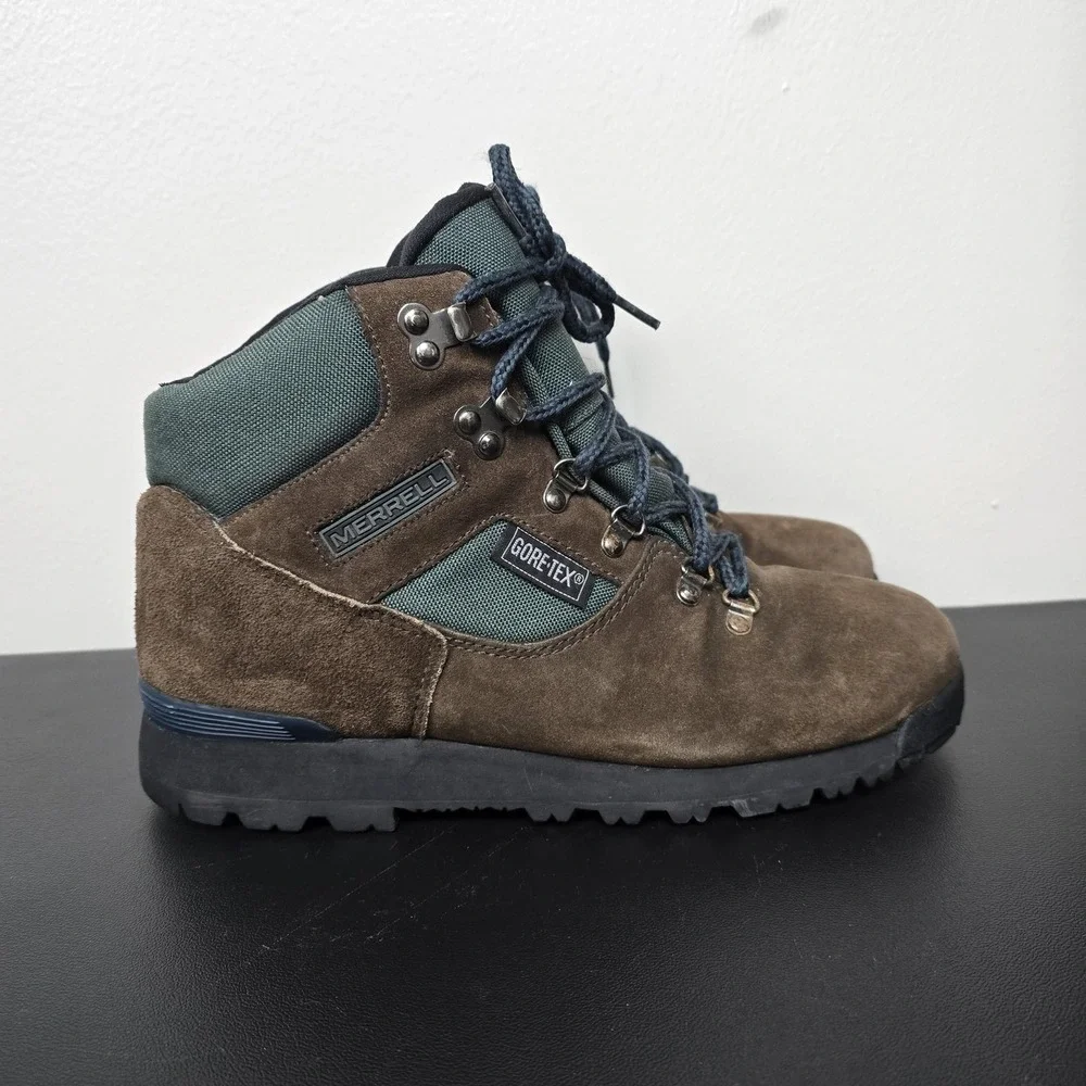 Merrell Boots Womens Size 10 Brown Nova GXT II Gore Tex Trail‎ Hiking Outdoors